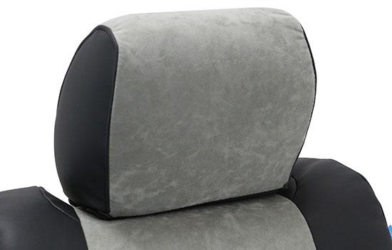 alcantara custom seat covers headrest