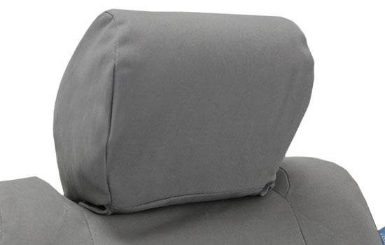 polycotton drill custom seat covers headrest