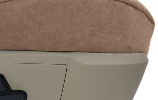suede custom seat covers cushion