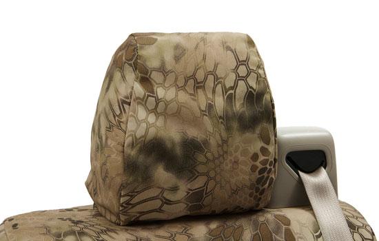 kryptek custom seat covers headrest