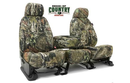 mossy oak custom seat covers folded