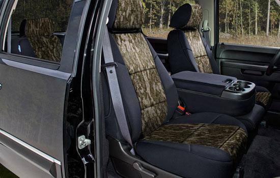 mossy oak custom seat covers view