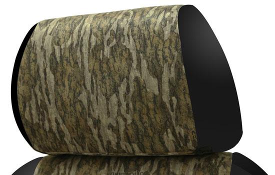 mossy oak custom seat covers headrest