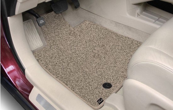 Berber Car Mats Beige Heathered Driver 1