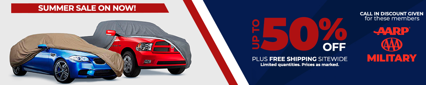 Summer Sale - National Car Covers and Discounts